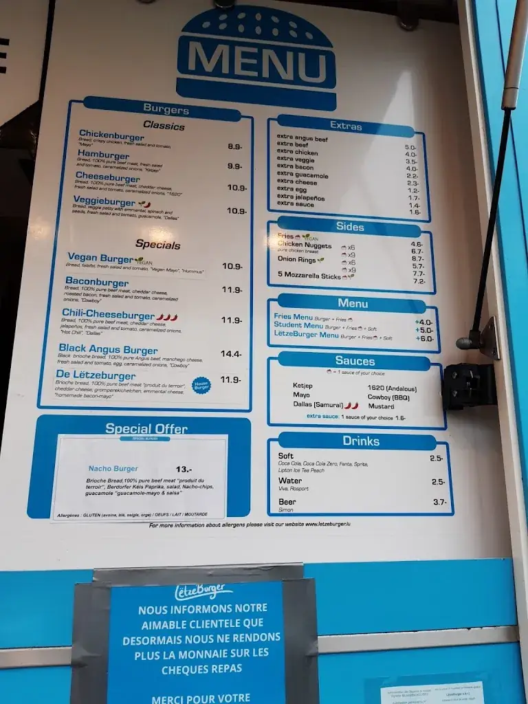 Menu_LëtzeBurger Strassen_Strassen_immagine_4