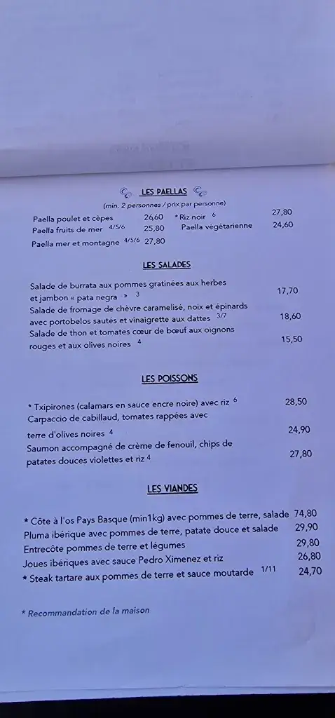 Menu_La Tapería_Strassen_immagine_4