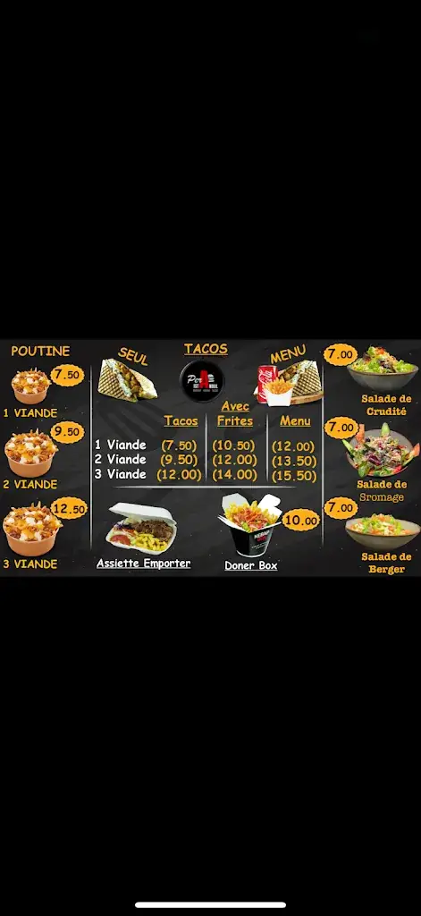 Menu_Pera İstanbul burger kebap tacos_Strassen_image_1