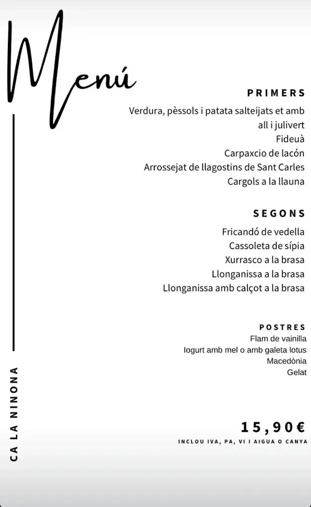 Menu_Ca la Ninona_Vals_image_3