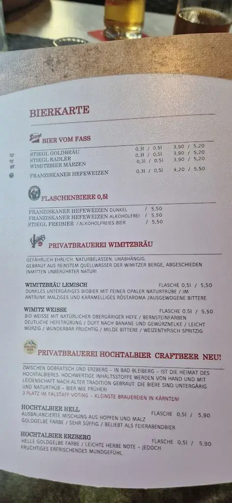 Menu_Tamaras Restaurant Edelbrände & Apartment_Bodensdorf_image_4