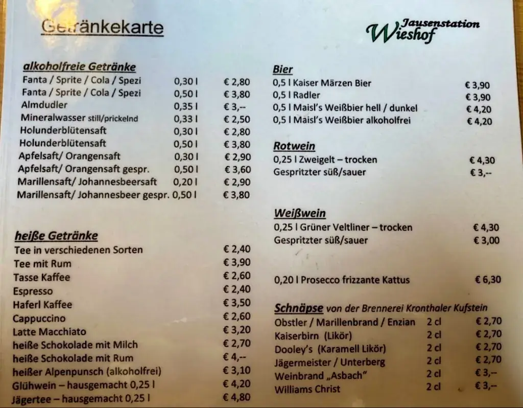 Menu_Jausenstation Wieshof_Vorderthiersee_image_1