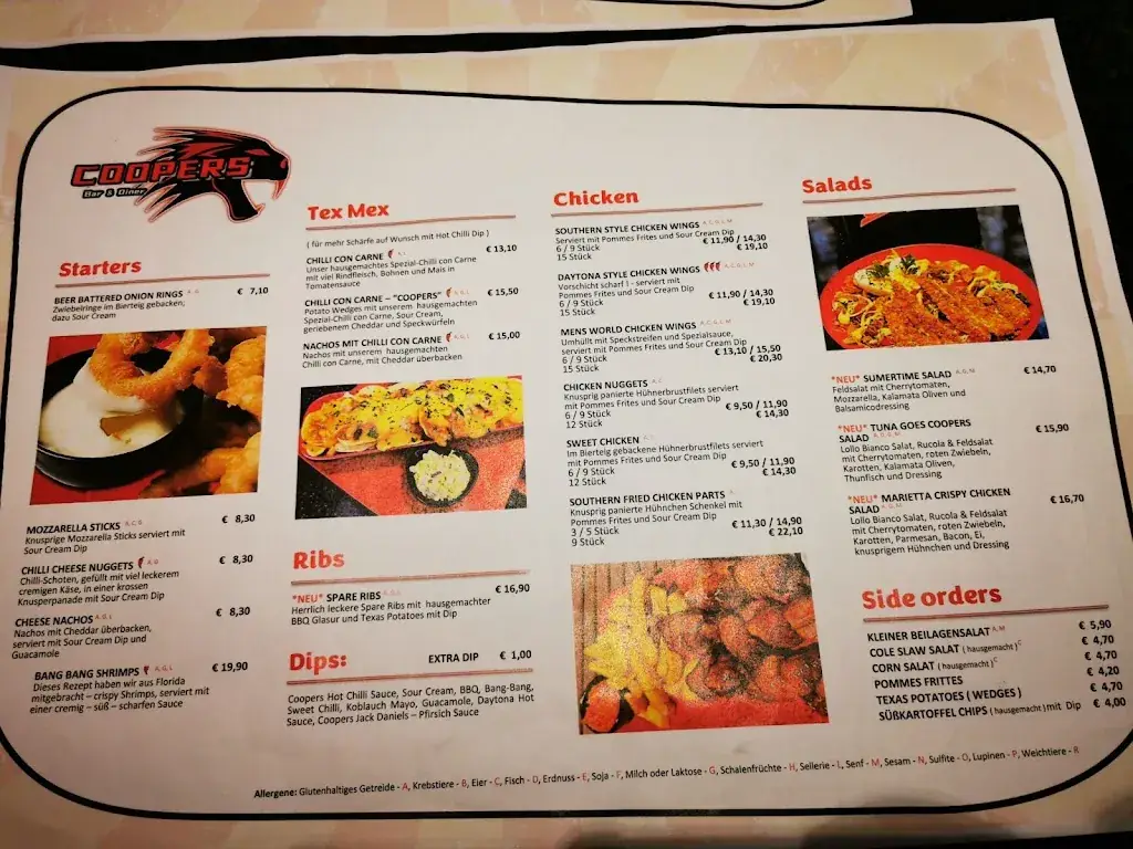 Menu_Das Cooper`s_Vorderthiersee_immagine_1