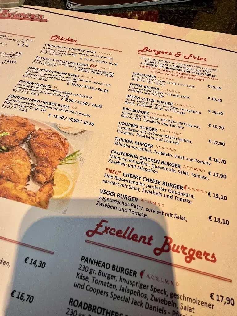 Menu_Das Cooper`s_Vorderthiersee_immagine_3