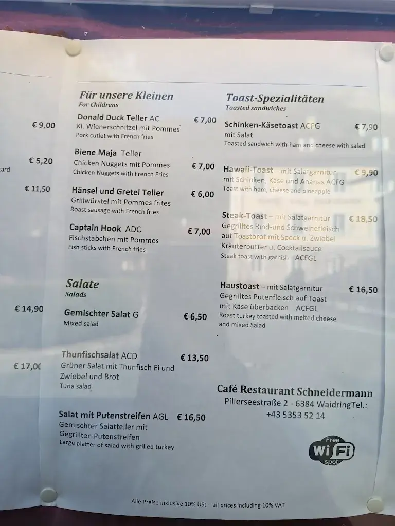 Menu_Cafe Restaurant Schneidermann Waidring_Waidring_image_2