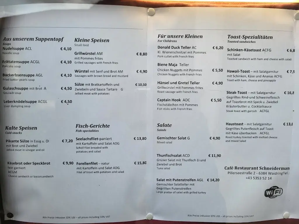 Menu_Cafe Restaurant Schneidermann Waidring_Waidring_image_3