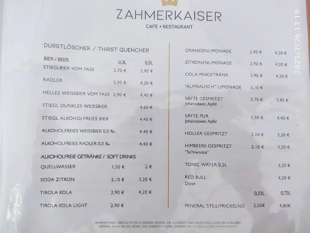 Menu_Zahmer Kaiser Restaurant_Walchsee_image_2