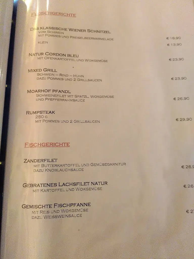 Moarwirt restaurant à Walchsee