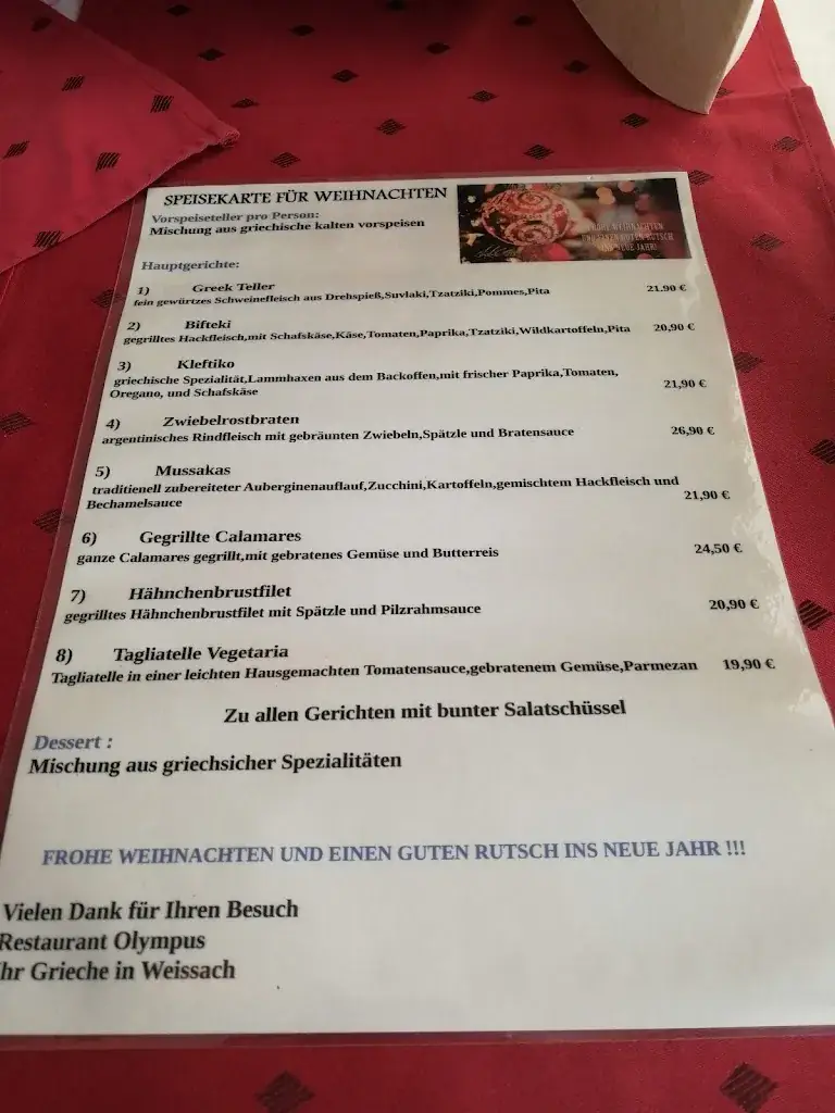 Menu_Restaurant OLYMPUS im Strudelbachhof - Weissach_Weissach_image_2