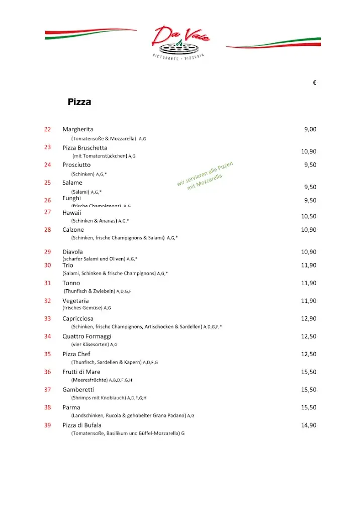 Menu_Ristorante Pizzeria Da Vale_Weissach_immagine_1