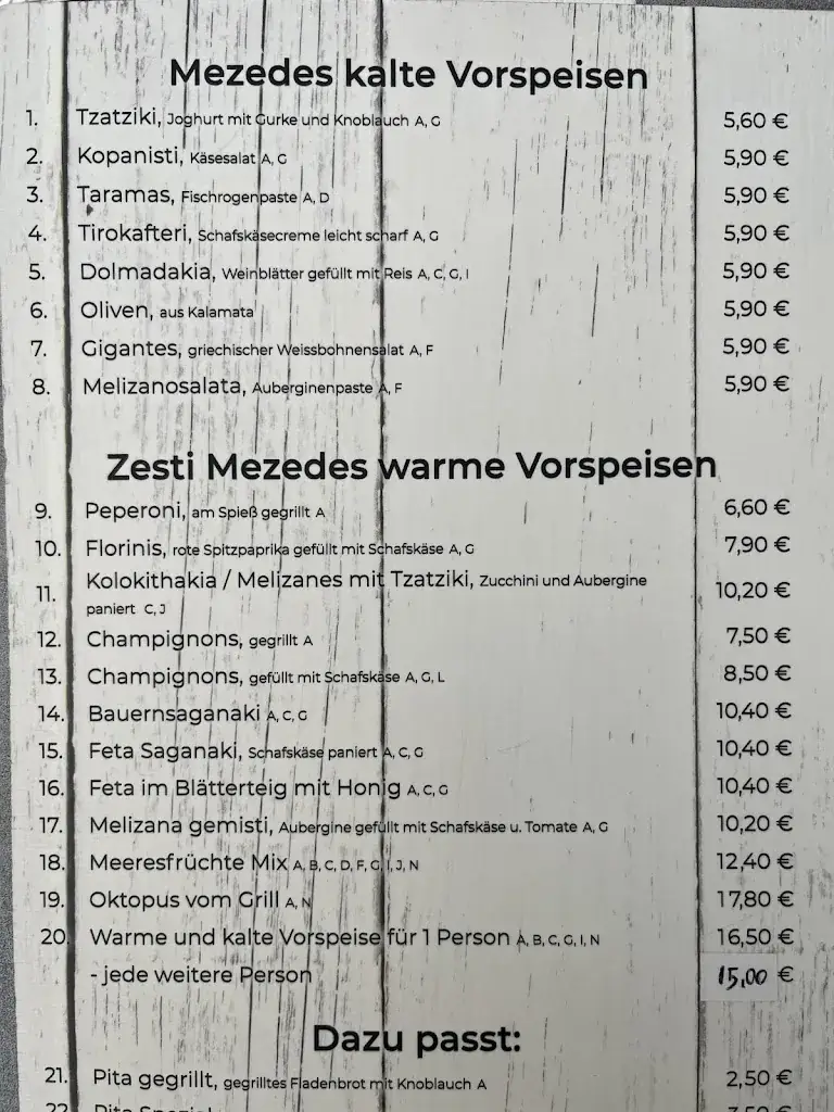 Menu_Schützenhaus Taverna „GIA TE SEN“_Weissach_image_4