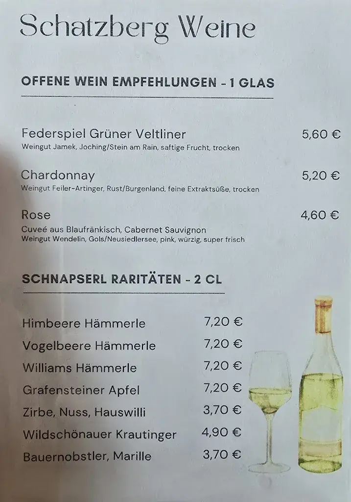 Menu_Berggasthof Schatzbergalm_Wildschönau_imagen_2