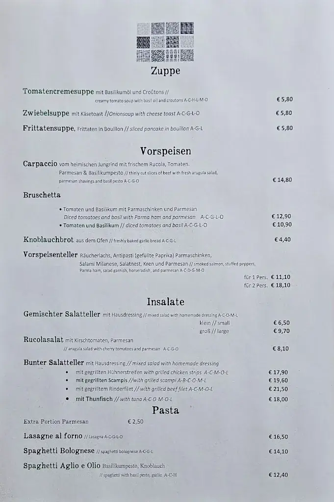 Menu_Ristorante Quattro_Zell am Ziller_immagine_1