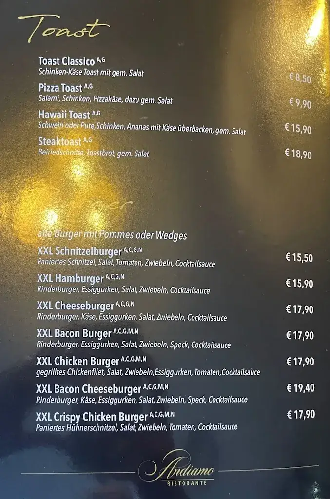 Menu_Andiamo Ristorante_Wörgl_image_1
