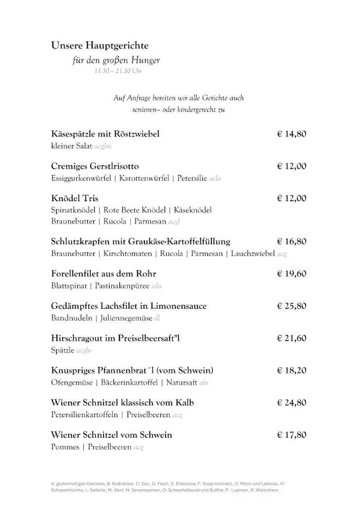 Menu_Restaurant und Hotel Tiroler Stuben Wörgl_Wörgl_image_2