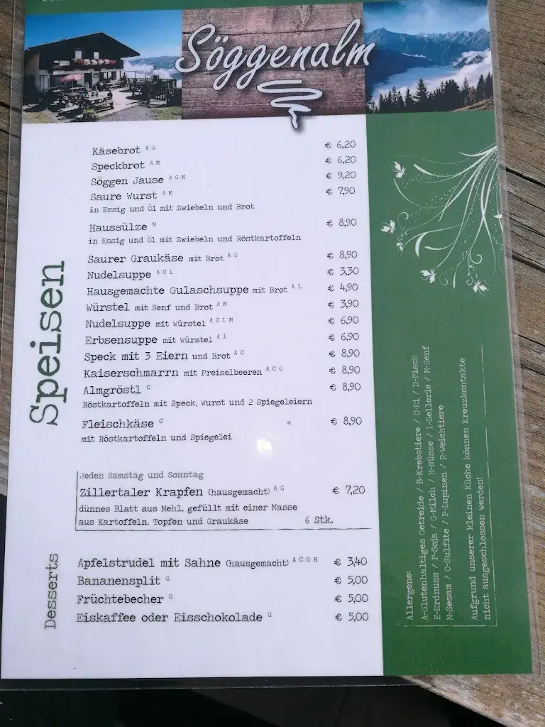 Menu_Söggenalm - Zellberg_Zellberg_image_1