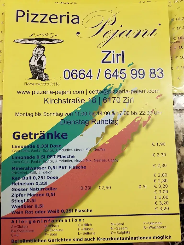 Menu_Pizzeria Pejani - ZIRL_Zirl_immagine_1