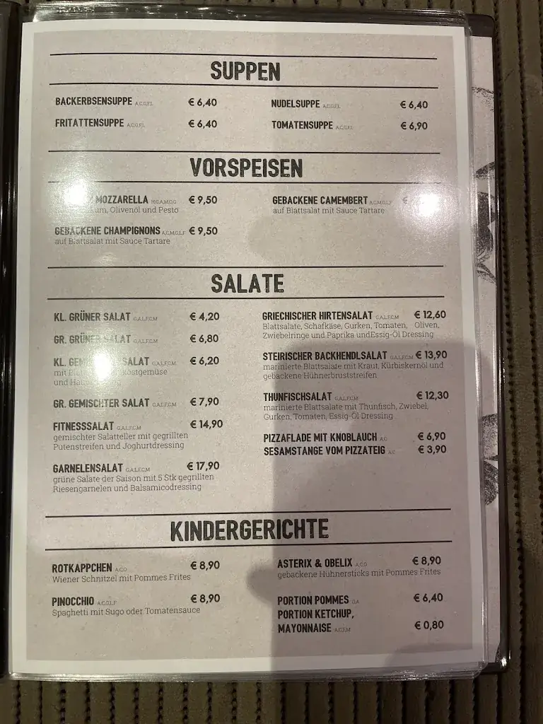 Menu_Restaurant Pizzeria La Famiglia_Zirl_immagine_2