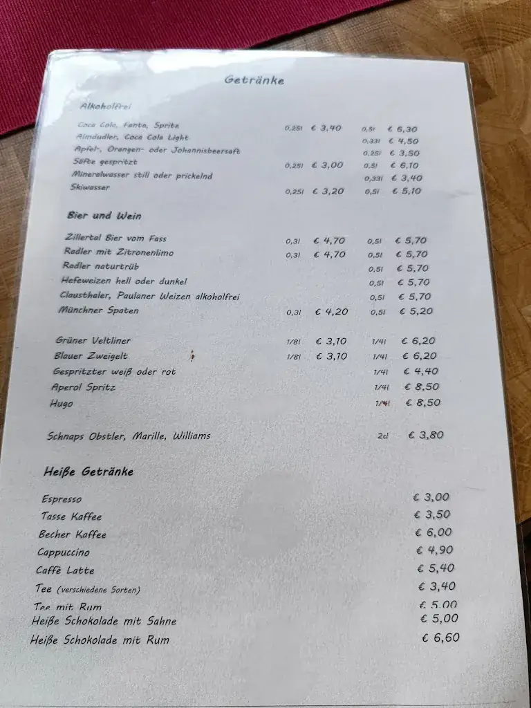 Menu_Panorama Ahorn_Ahorn_immagine_3