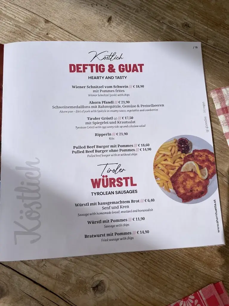 Menu_AHORNHÜTTE AHORNLODGE MAYRHOFEN_Ahorn_image_4