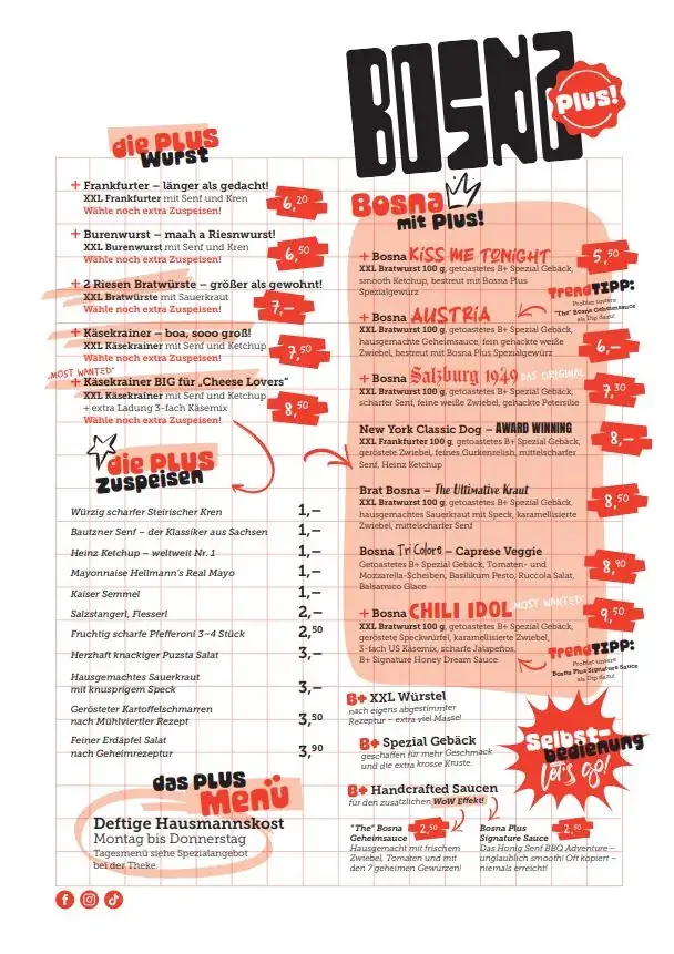 Menu_Bosna Plus - Fast Casual Bosna Restaurant in Altenfelden B127_Altenfelden_image_1