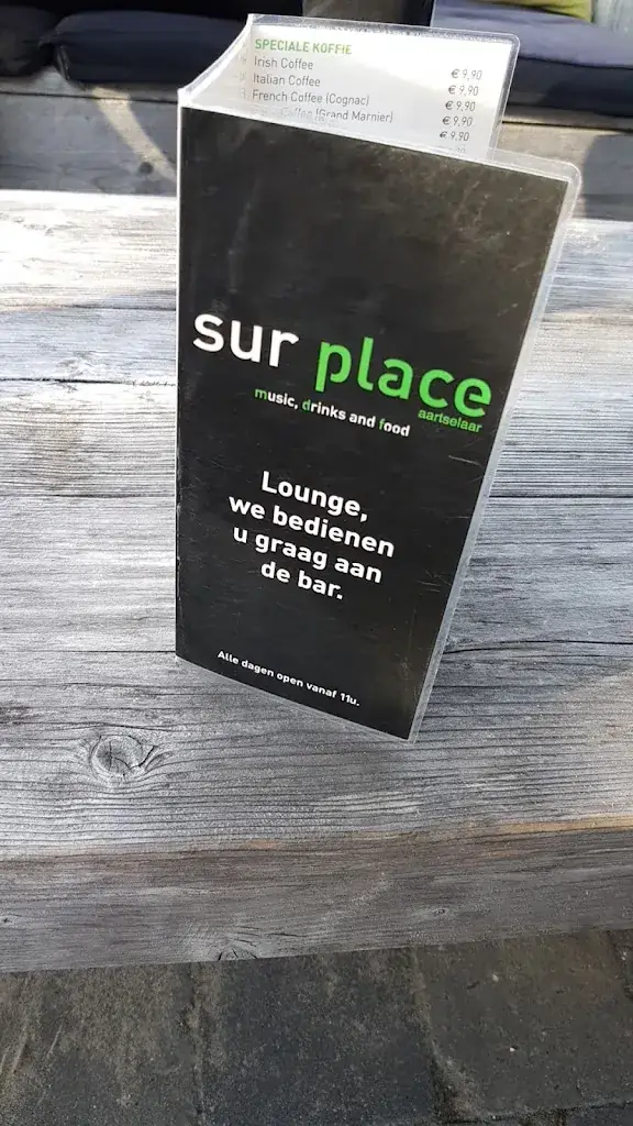 Menü_Sur Place_Aartselaar_Bild_2