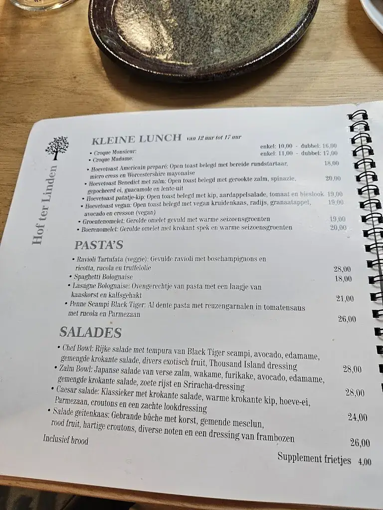 Menü_Brasserie Hof Ter Linden_Edegem_Bild_2