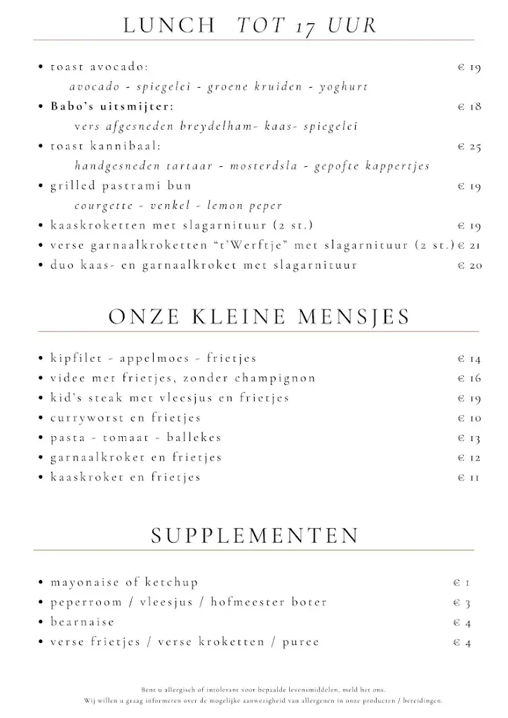 Menu_Bistro Babo_Edegem_imagen_1