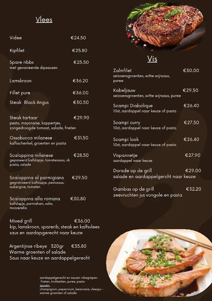 Menu_Gio's & Tavoli | Italiaans Restaurant_Geel_image_1