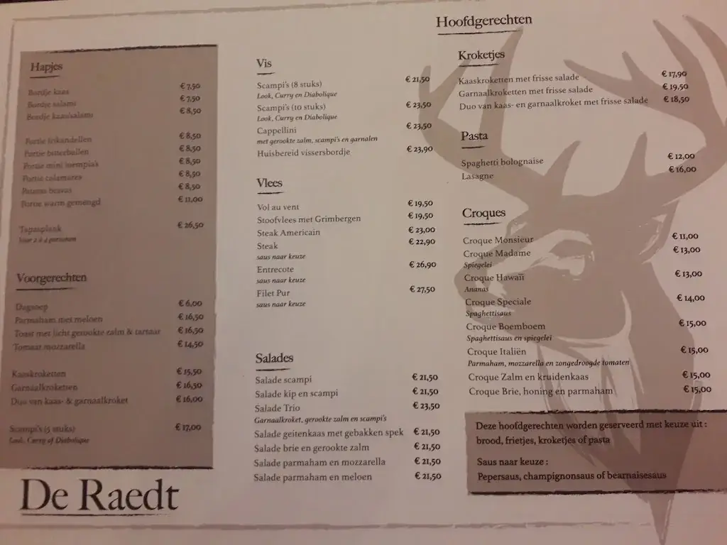 Menu_Eethuis De Raedt_Eeklo_image_4