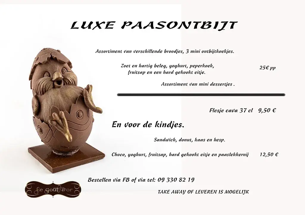 Menu_Le Goût d'Or bv_Eeklo_image_1