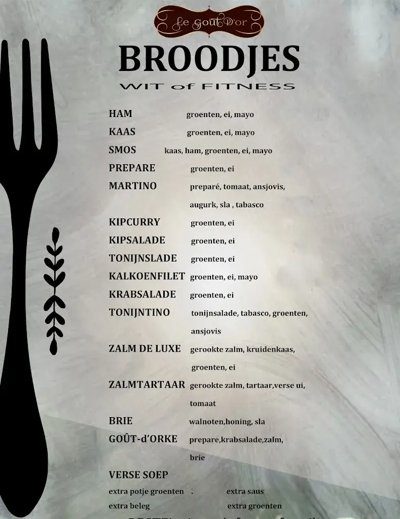 Menu_Le Goût d'Or bv_Eeklo_image_3