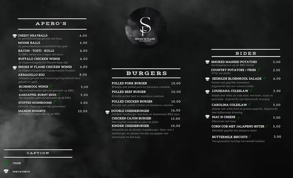 Smoke N' Flame restaurant à Geetbets