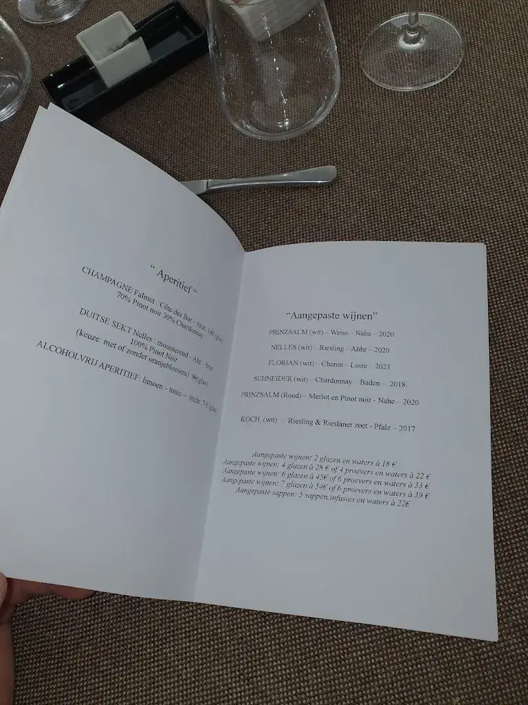 Menu_L' Air des sens_Zoutleeuw_image_1