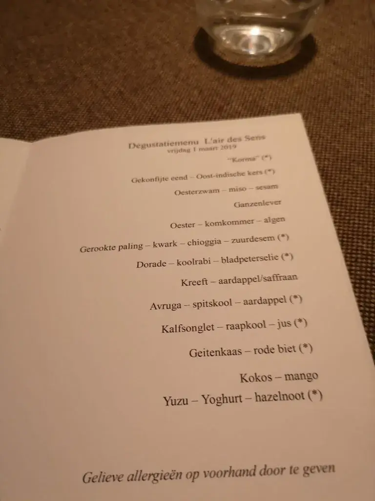 Menu_L' Air des sens_Zoutleeuw_image_2