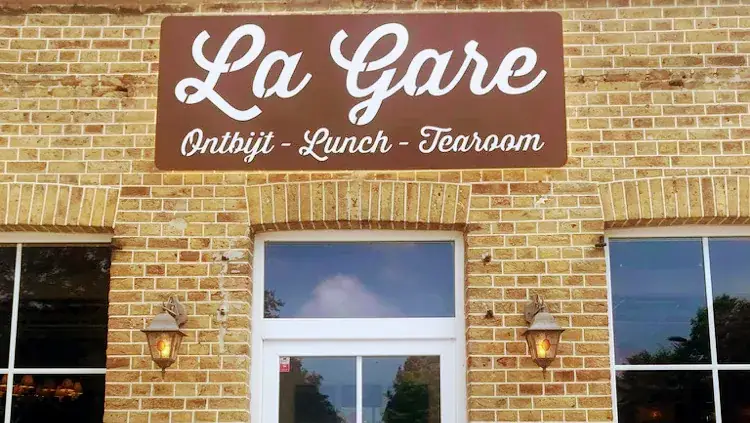 'La Gare' restaurant à Gistel