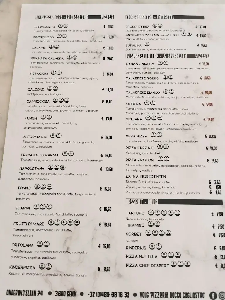 Menü_Rocco Cagliostro_Genk_Bild_1