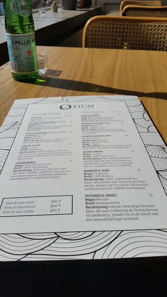 Menu_Otium Cucina Italiana Restaurant_Gent_image_4