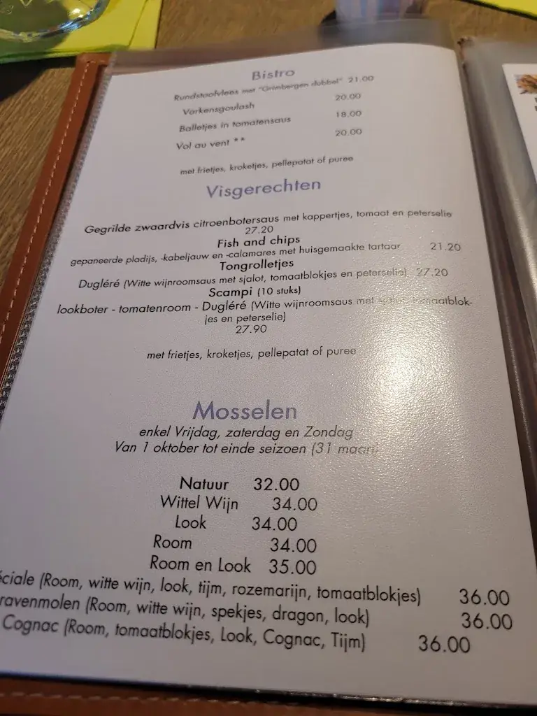 Menu_'s Gravenmolen_Grimbergen_image_2