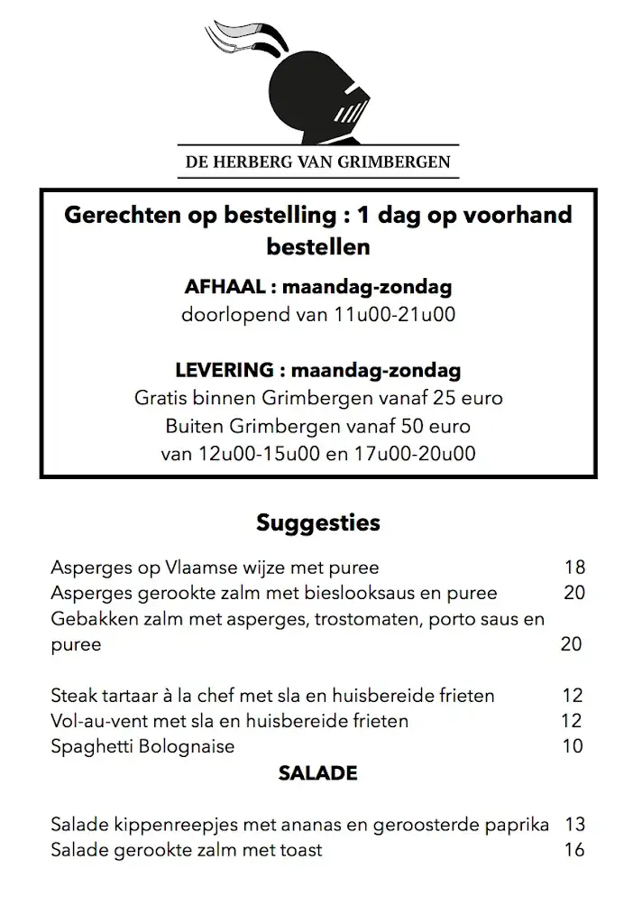 Menu_De Herberg van Grimbergen_Grimbergen_image_1