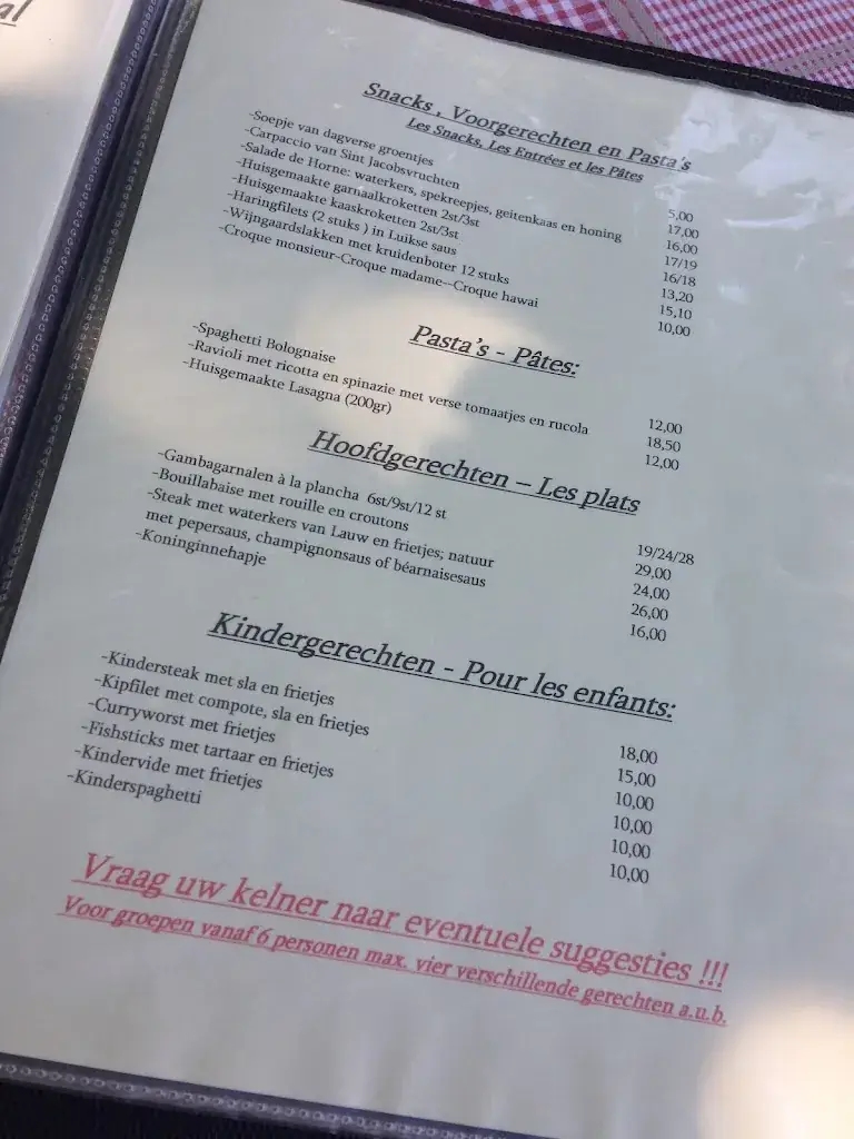 Menu_Herberg de Horne_Heers_image_2