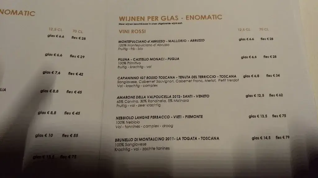 Menu_La Fontanella_Hasselt_image_2