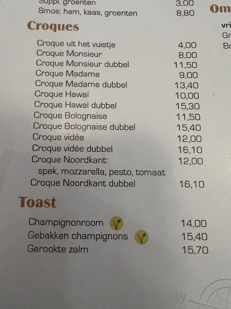 Brasserie The Northside_Houthalen-Helchteren_menu_image_1