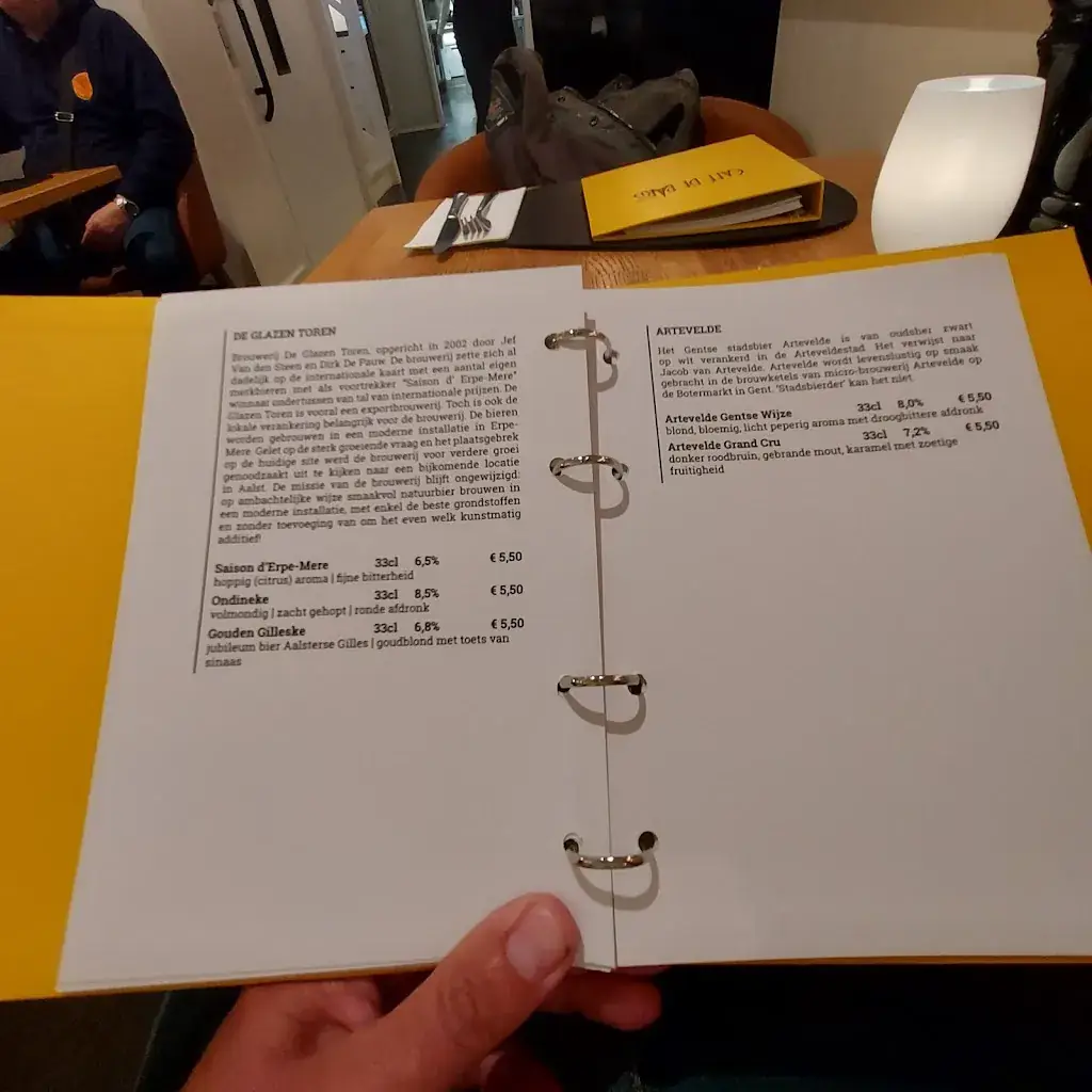 Menu_Café de Paris_Aalst_image_1