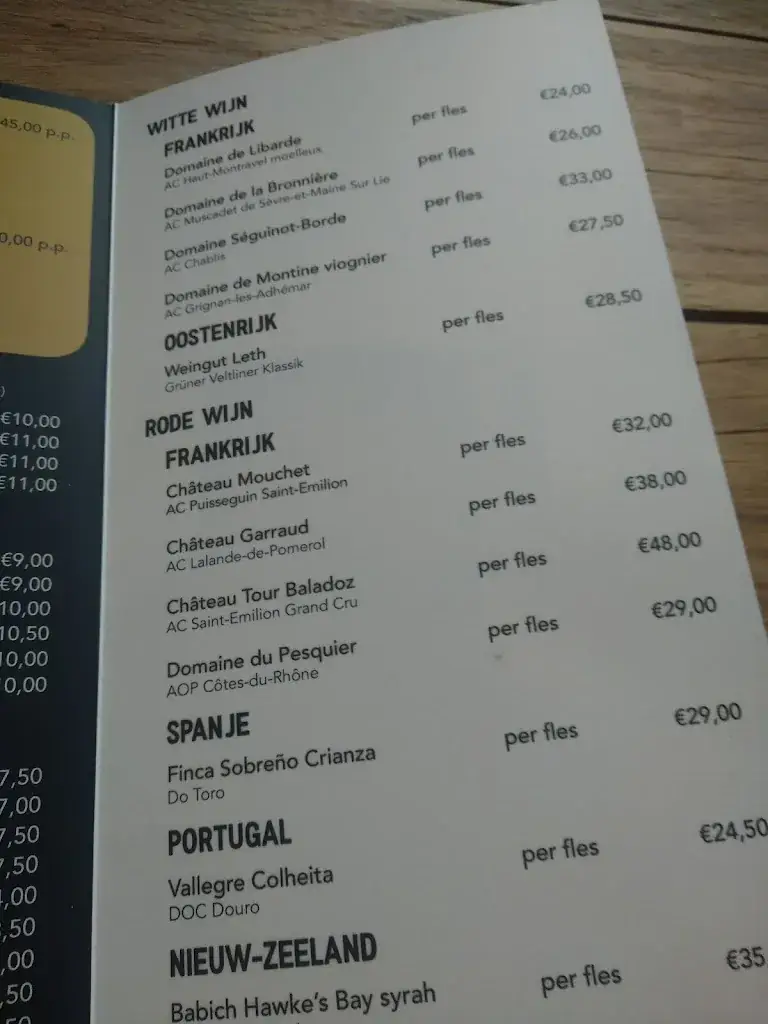 Menu_Restaurant-grill Den Entrecôte_Herzele_image_2