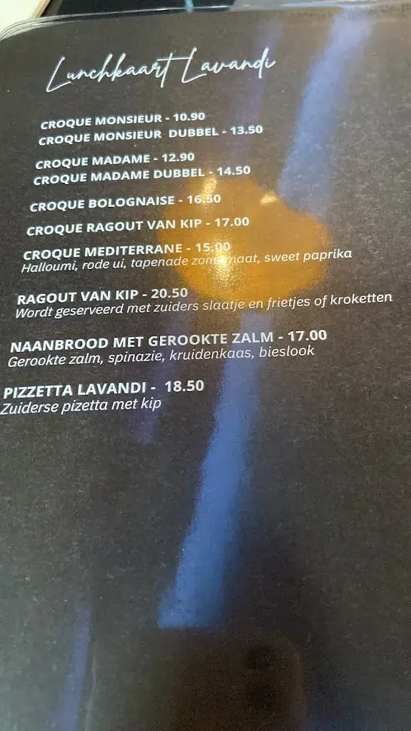 Menu_Restaurant Lavandi_Heusden-Zolder_image_1