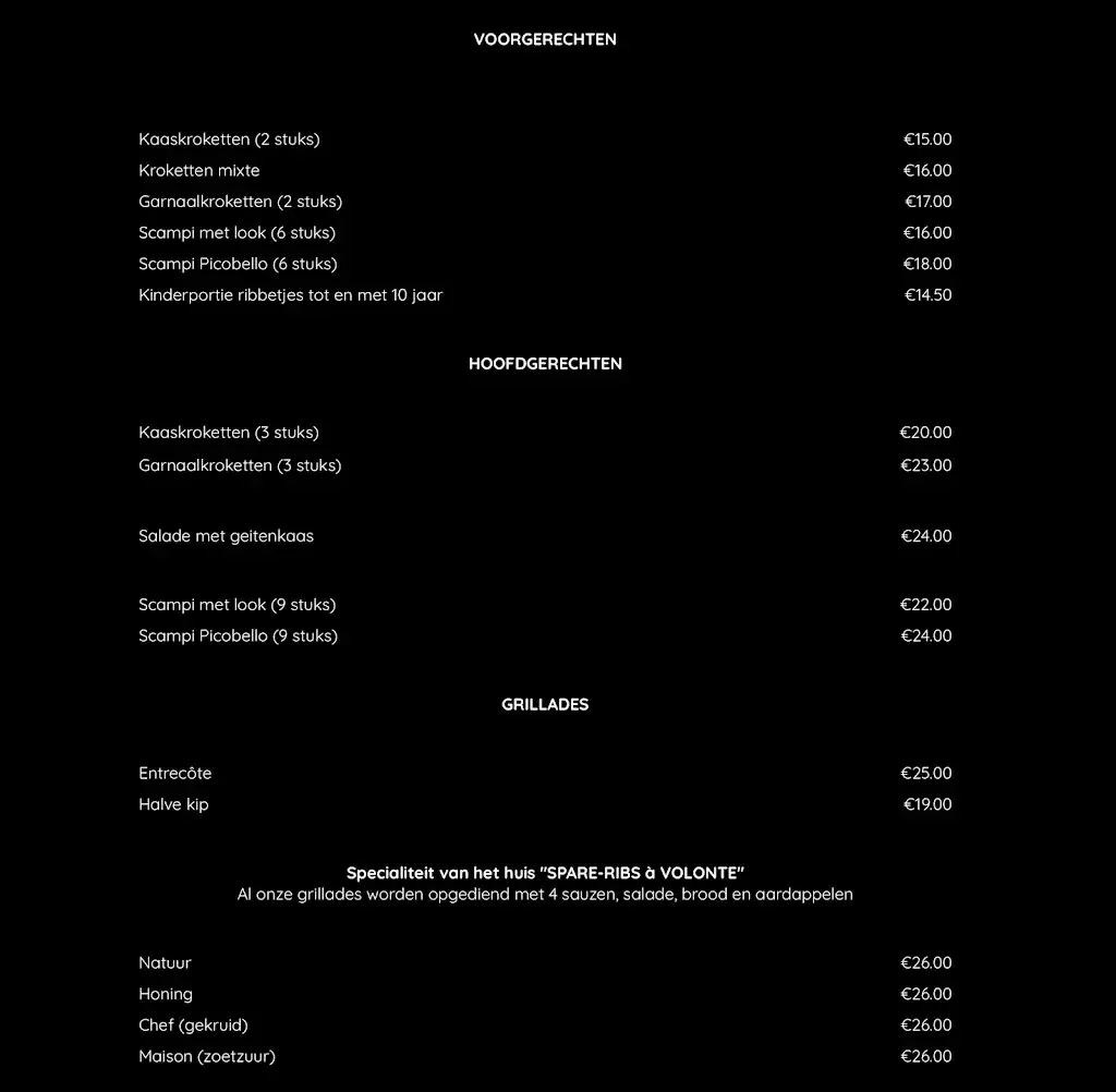 Menu_De Gekroonde Hoofden Aalst_Aalst_imagen_2
