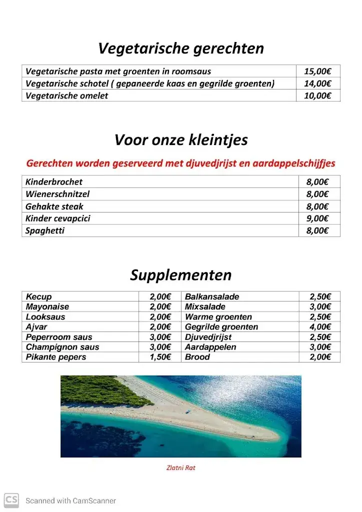 Menu_Restaurant Dubrovnik_Herentals_image_1