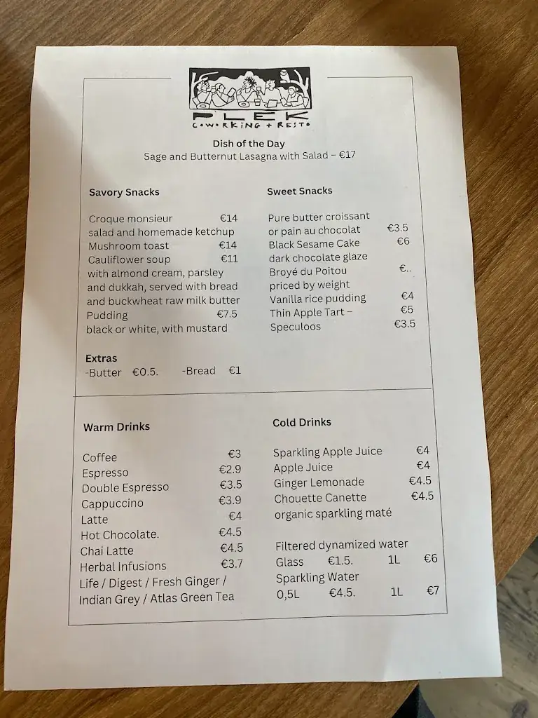 Menü_PLEK Restaurant & Coworking_Hoeilaart_Bild_2