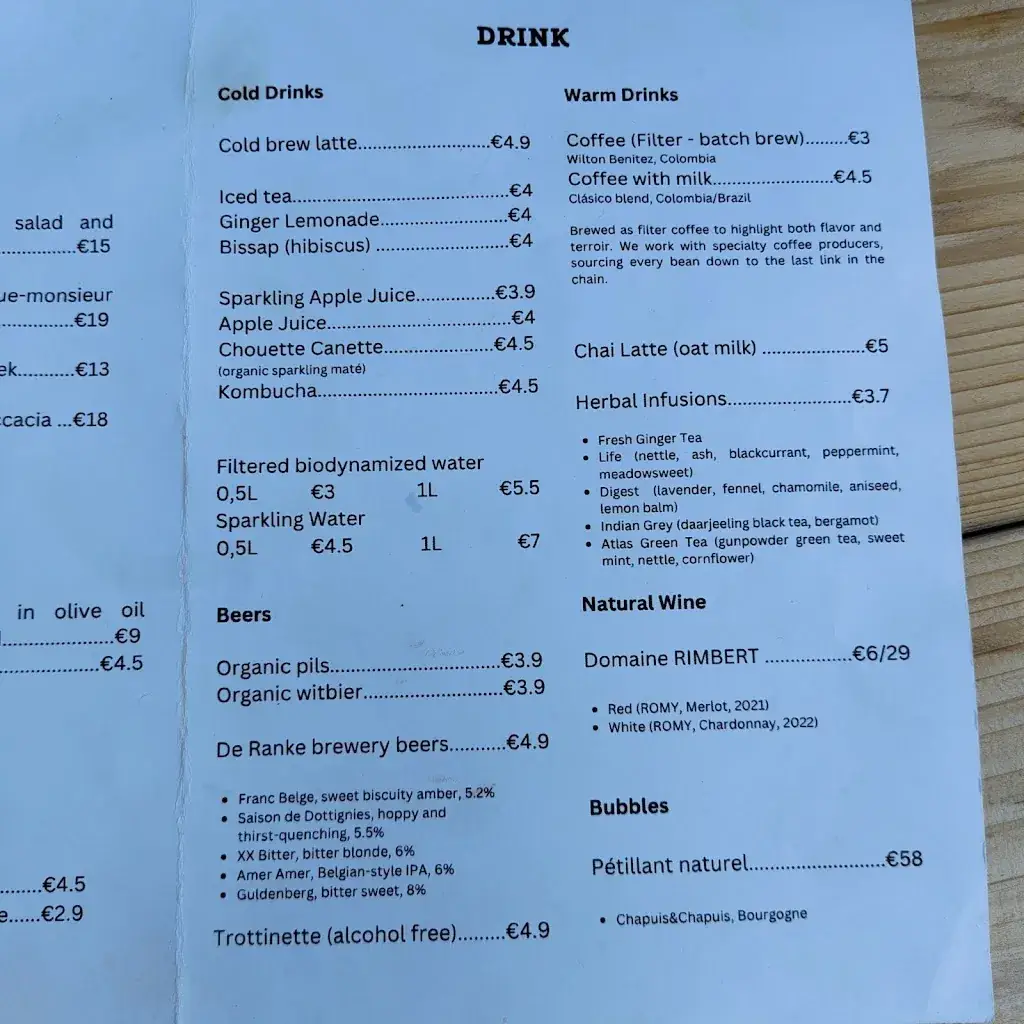 Menü_PLEK Restaurant & Coworking_Hoeilaart_Bild_3